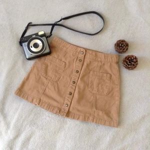 Short Brown Skirt